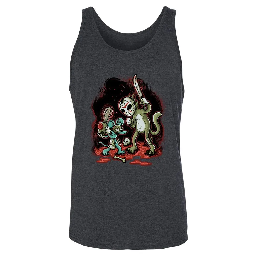 Unisex Jersey Tank - HXQNTBPU - Dark Grey Heather - 6