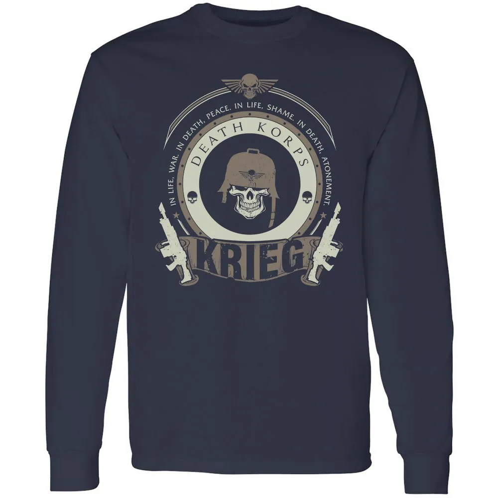 Long Sleeve T-Shirt - BWVGL7TS - Navy - 2