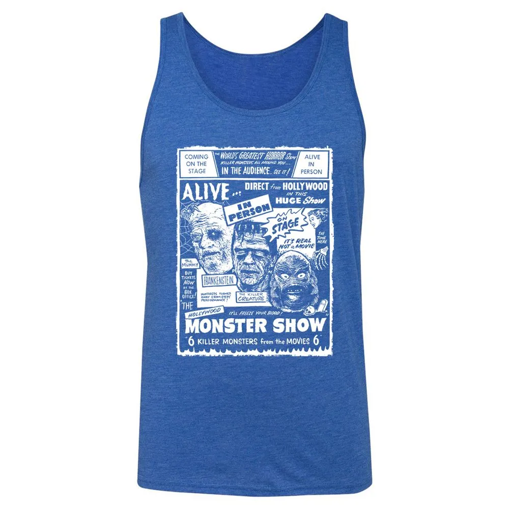 Unisex Jersey Tank - 5X2UL63Q - True Royal Triblend - 12