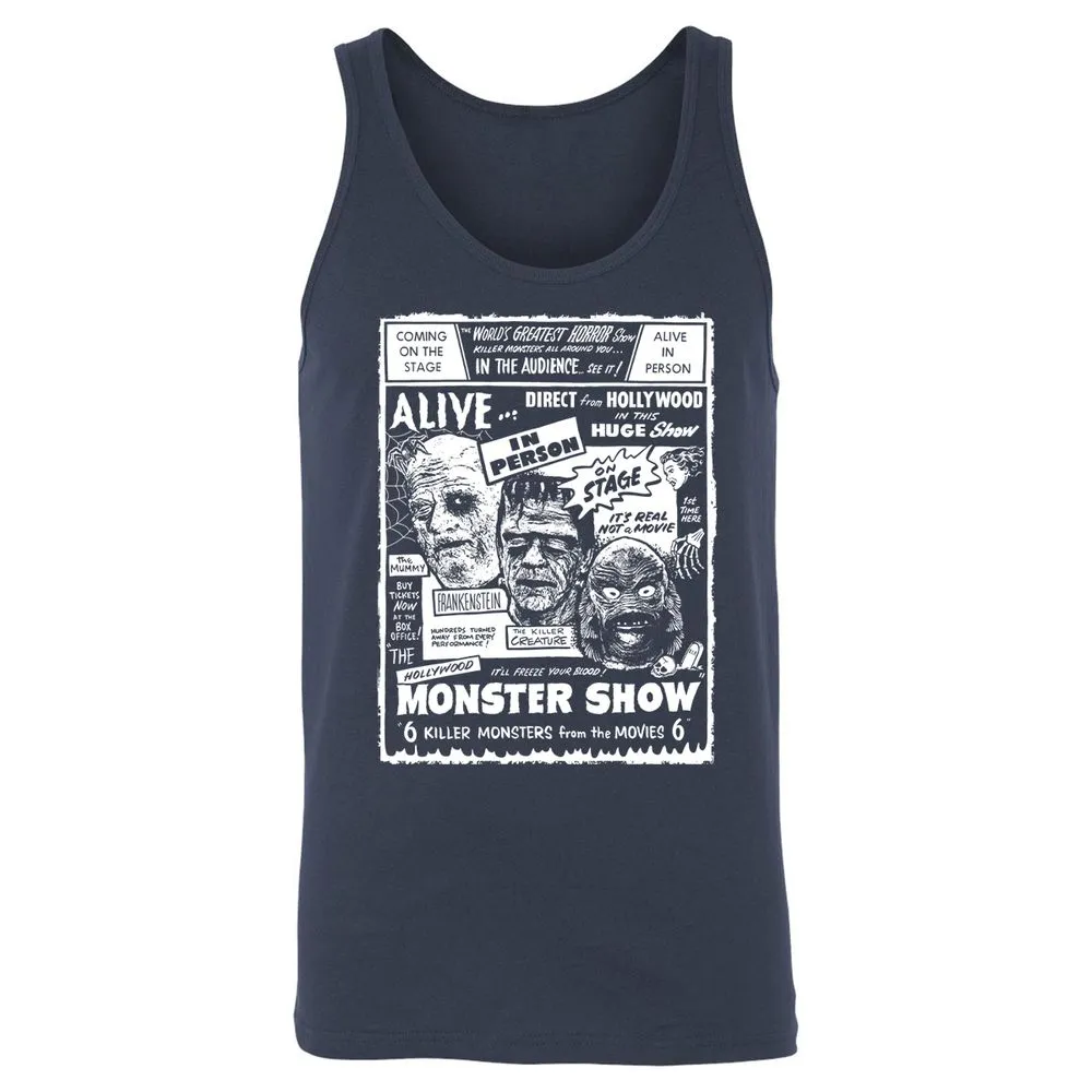 Unisex Jersey Tank - 5X2UL63Q - Navy - 2