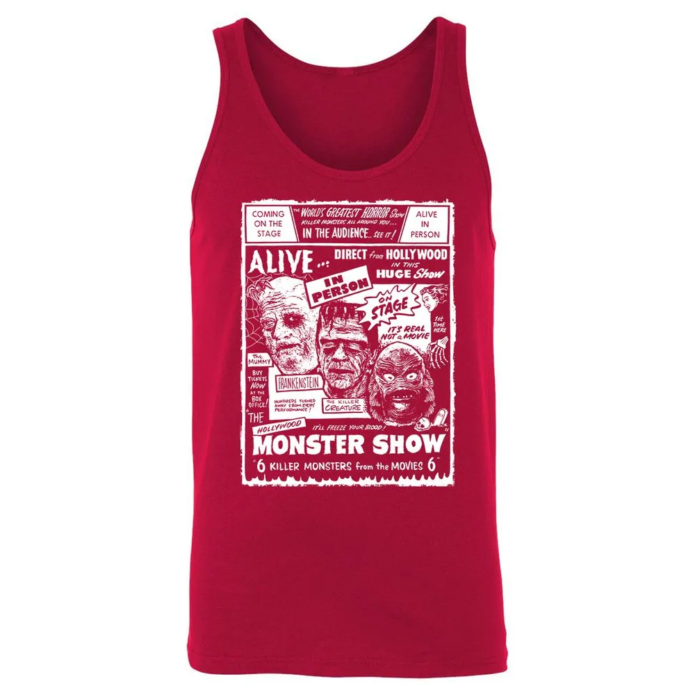 Unisex Jersey Tank - 5X2UL63Q - Red - 11