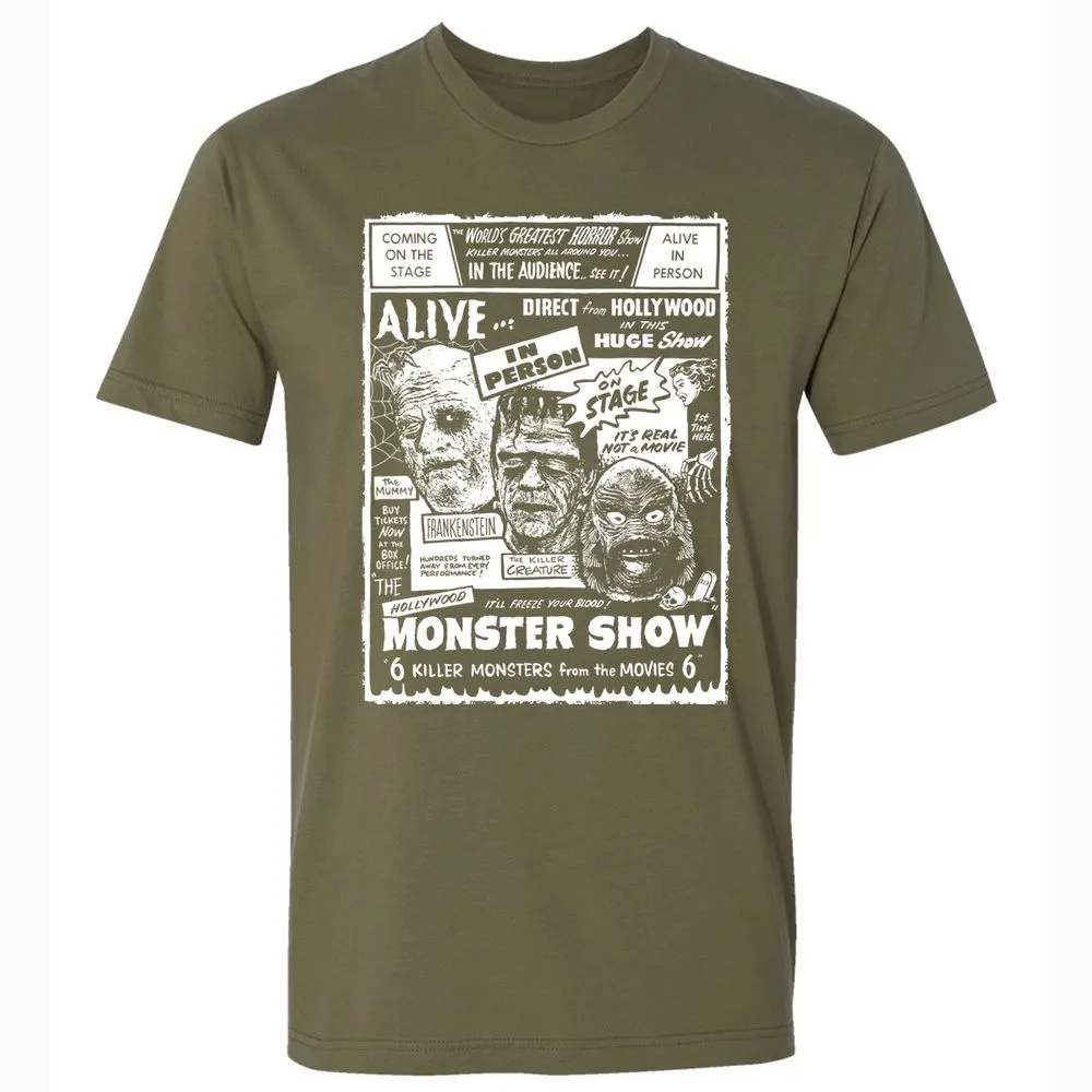 Premium Unisex T-Shirt - 65G6HCBP - Military Green - 5