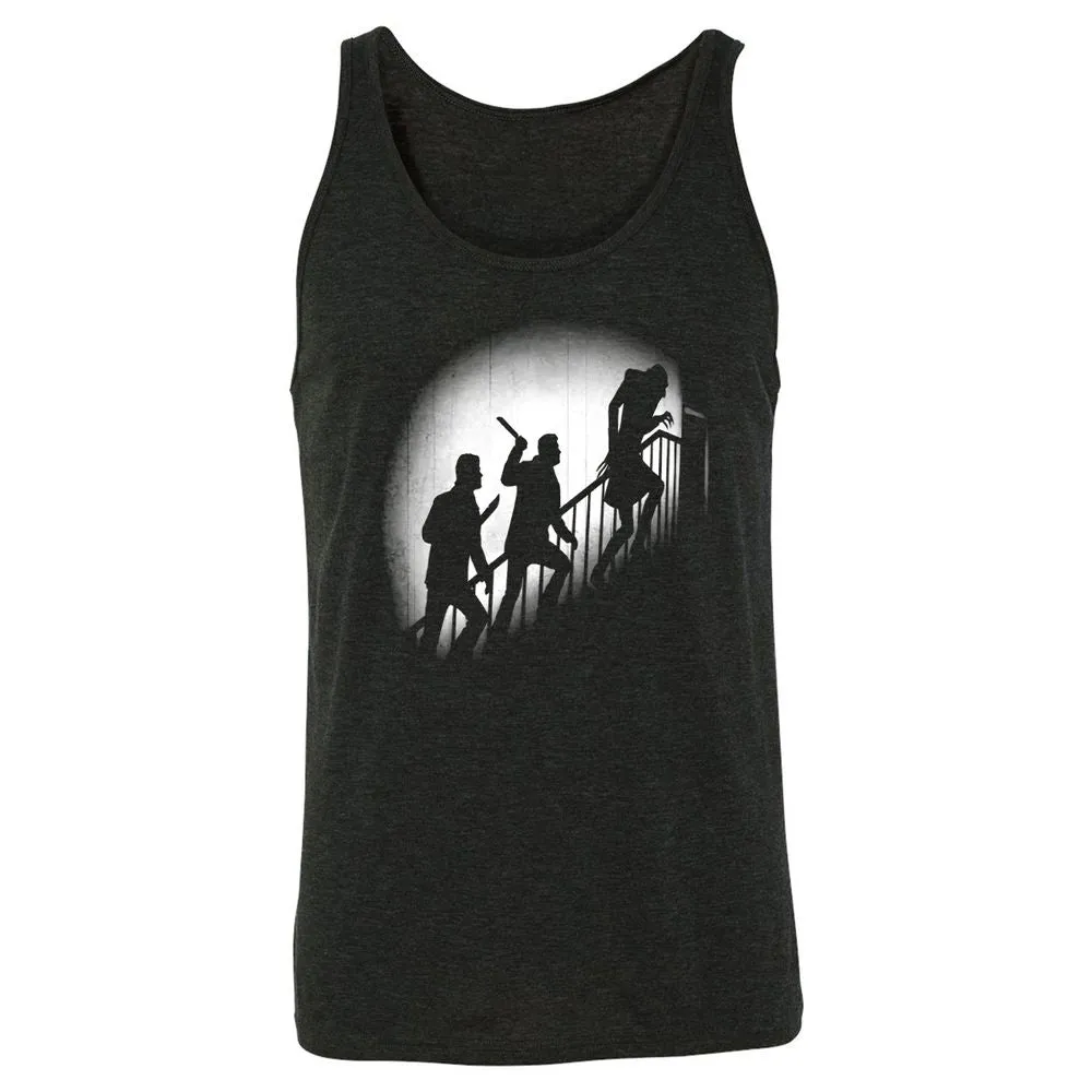 Unisex Jersey Tank - D79XNWX9 - Charcoal Black Triblend - 5