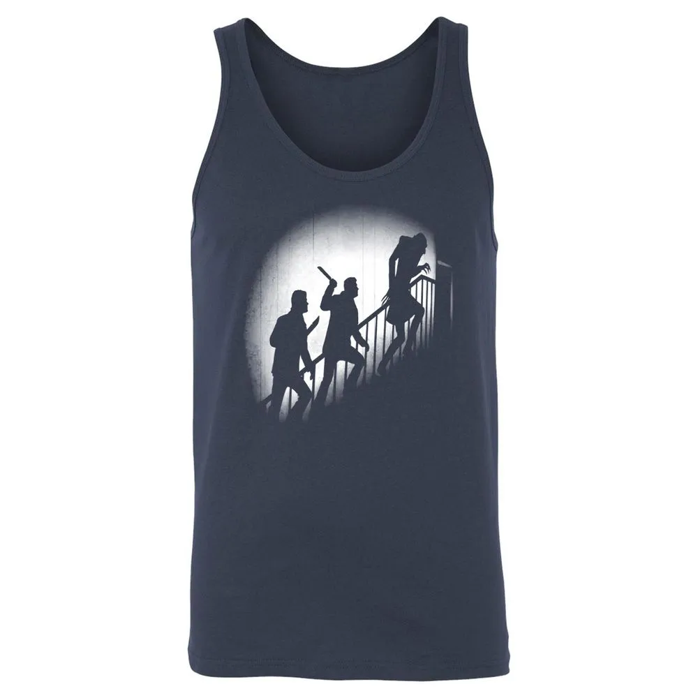 Unisex Jersey Tank - D79XNWX9 - Navy - 2