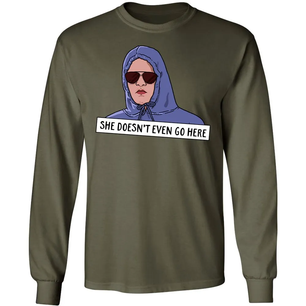 Long Sleeve T-Shirt - H4DU8SNT - Military Green - 16