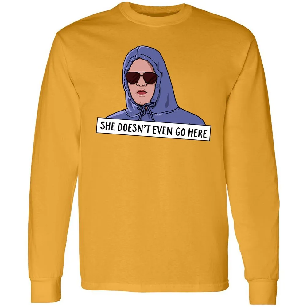 Long Sleeve T-Shirt - H4DU8SNT - Gold - 9