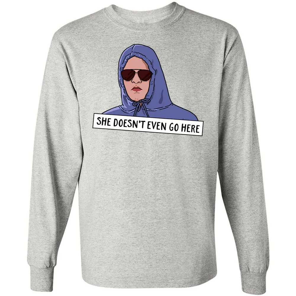 Long Sleeve T-Shirt - H4DU8SNT - Ash - 7
