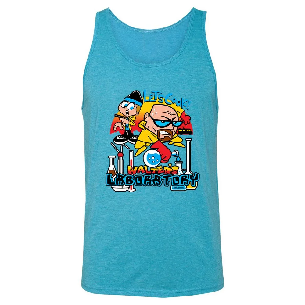 Unisex Jersey Tank - ZLSVBTGL - Aqua Triblend - 3