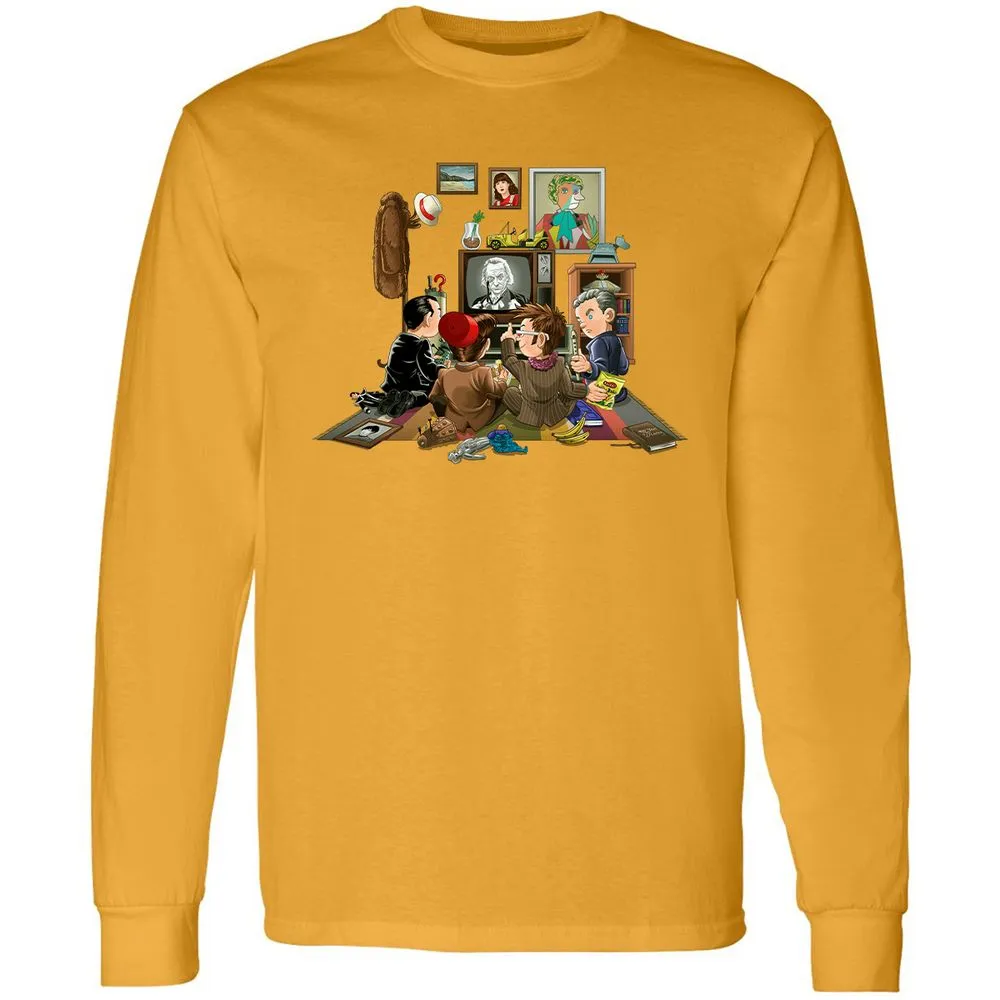 Long Sleeve T-Shirt - FLRAGF65 - Gold - 9