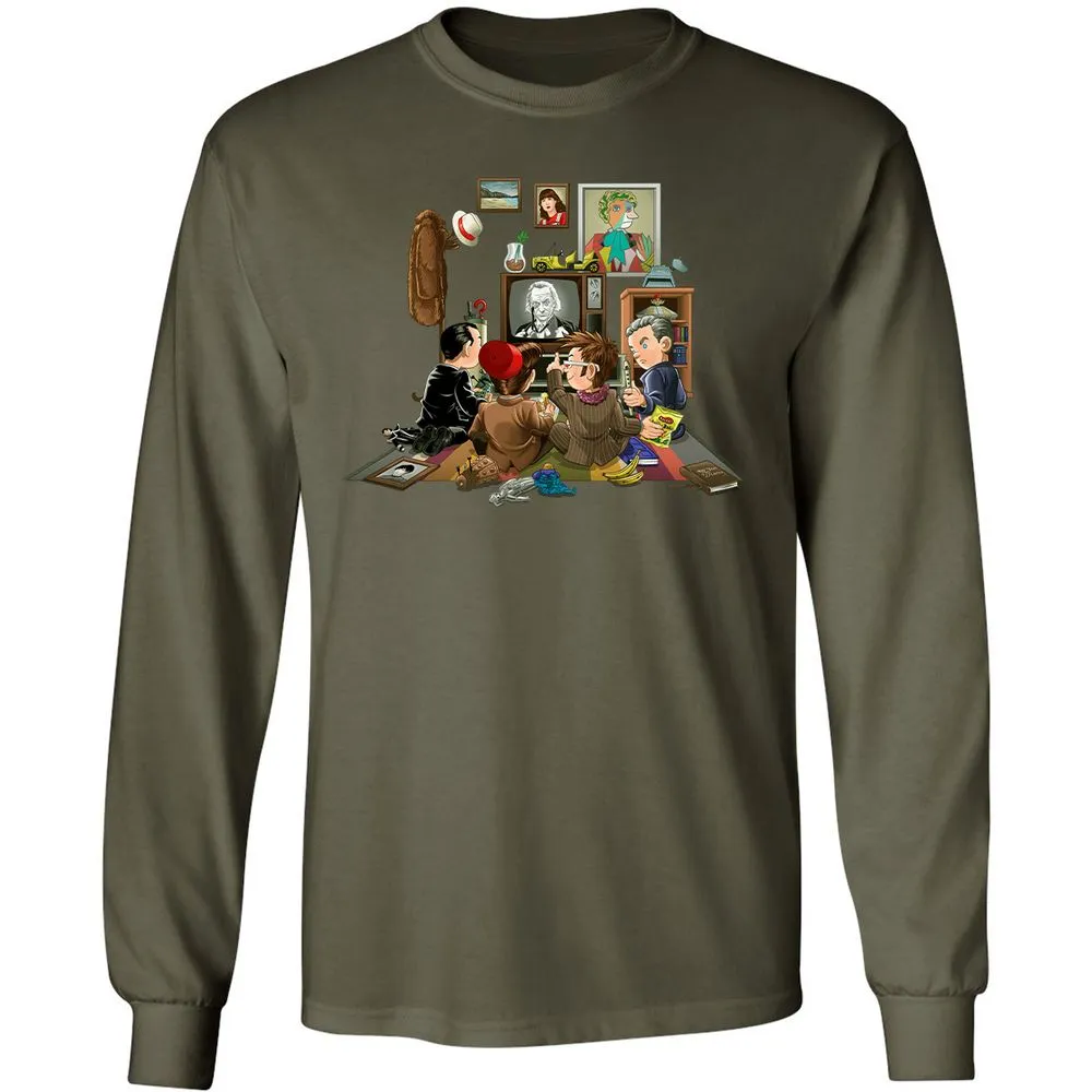 Long Sleeve T-Shirt - FLRAGF65 - Military Green - 16