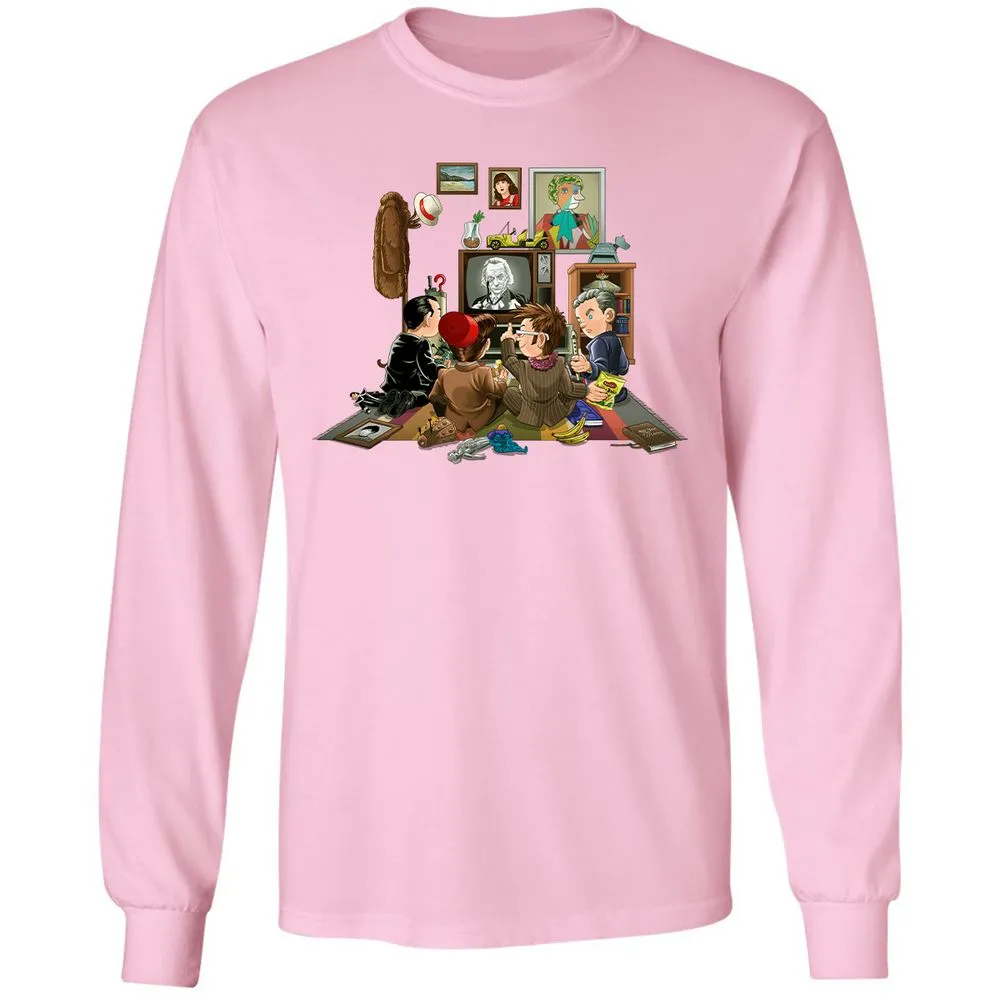 Long Sleeve T-Shirt - FLRAGF65 - Light Pink - 3