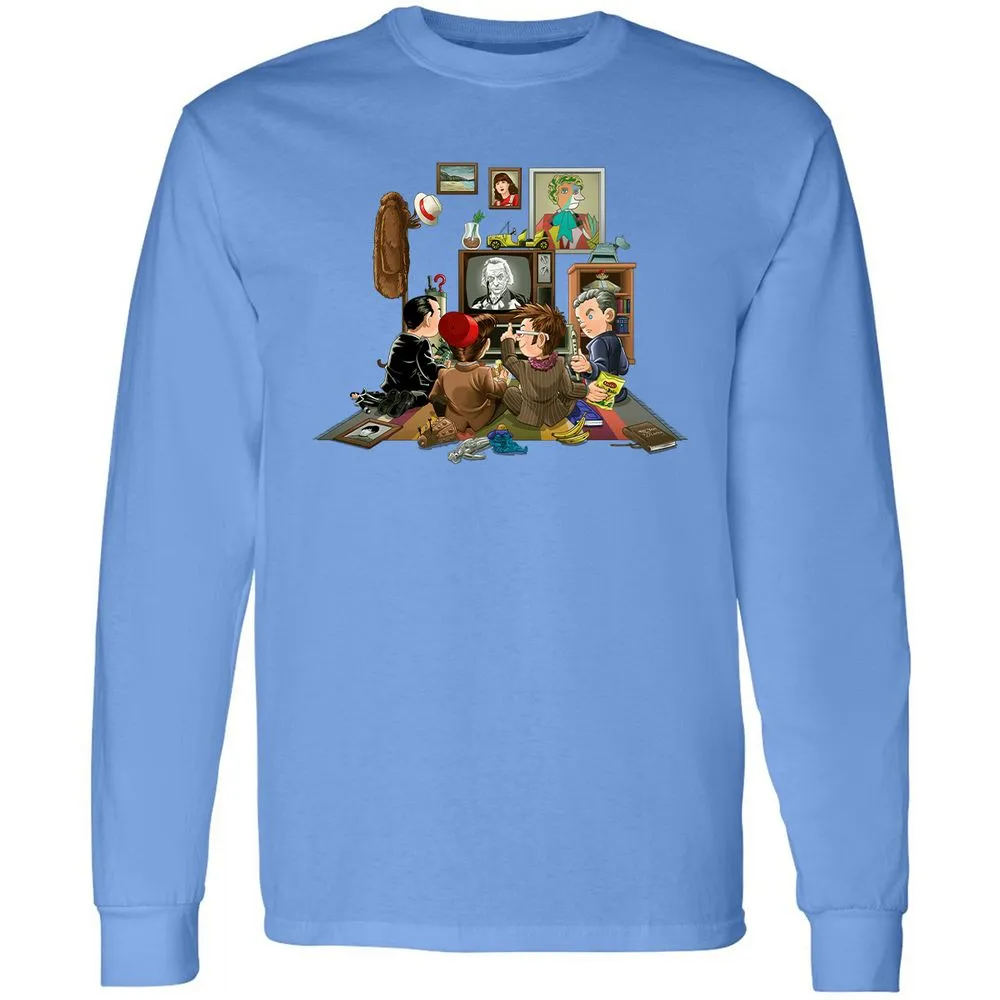 Long Sleeve T-Shirt - FLRAGF65 - Carolina Blue - 12