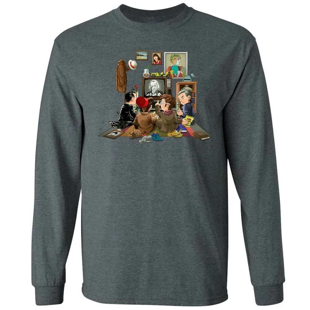 Long Sleeve T-Shirt - FLRAGF65 - Dark Heather - 15