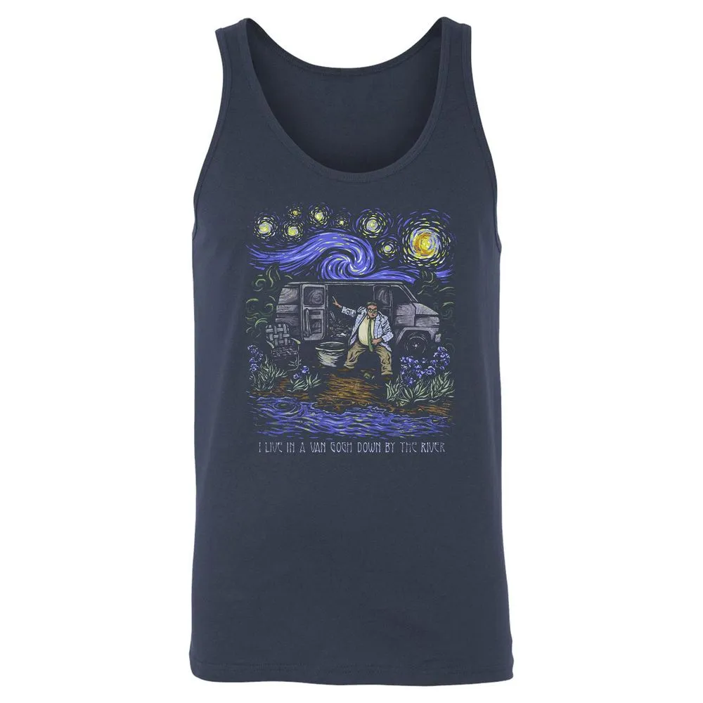 Unisex Jersey Tank - XULGEFA5 - Navy - 2
