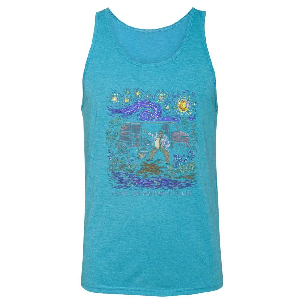Unisex Jersey Tank - XULGEFA5 - Aqua Triblend - 3