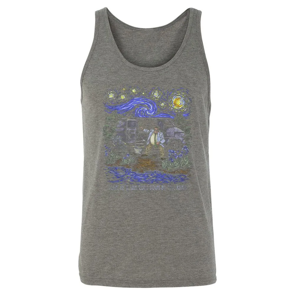 Unisex Jersey Tank - XULGEFA5 - Grey Triblend - 8