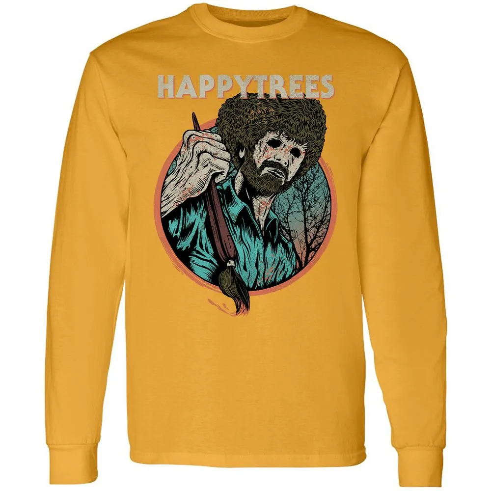 Long Sleeve T-Shirt - YF6V4ENB - Gold - 9