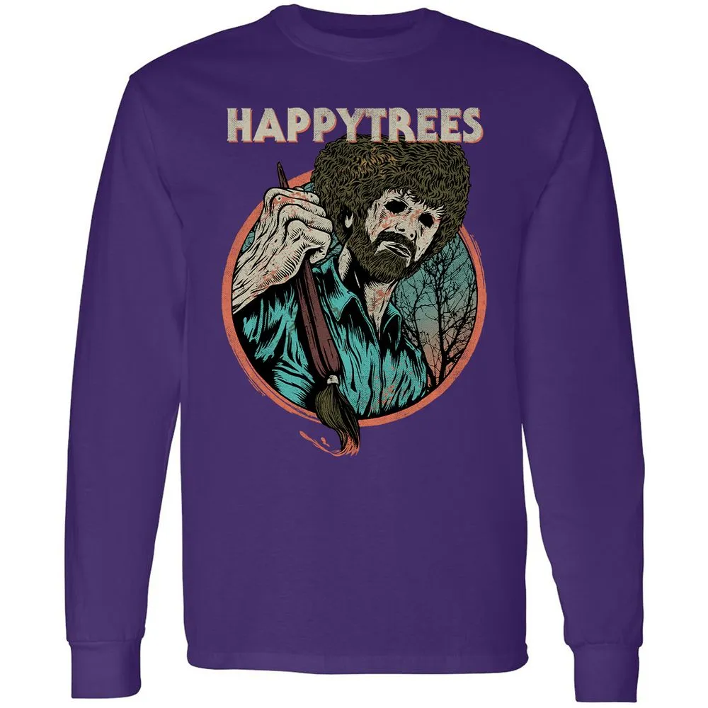 Long Sleeve T-Shirt - YF6V4ENB - Purple - 13