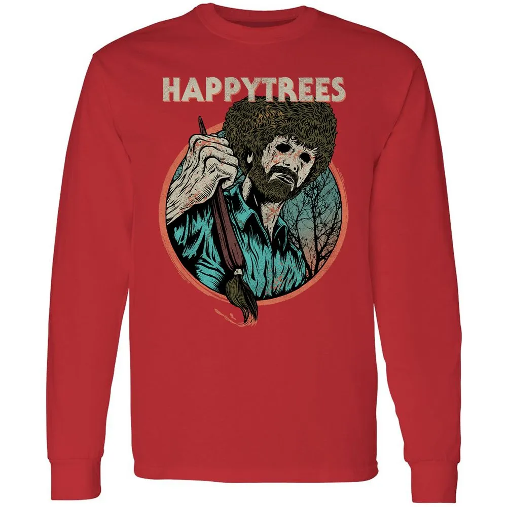 Long Sleeve T-Shirt - YF6V4ENB - Red - 14