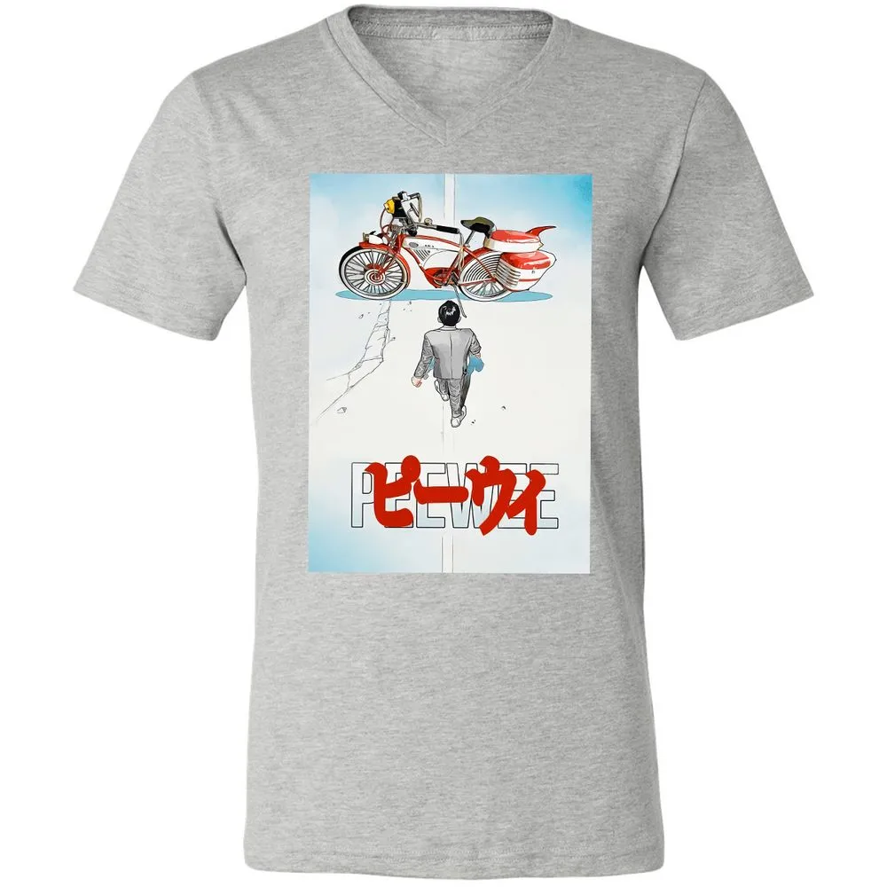 Unisex V-Neck T-Shirt - TMHYBTJ2 - Athletic Heather - 7