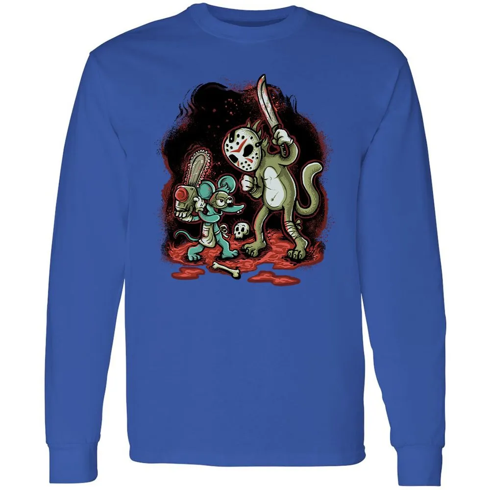 Long Sleeve T-Shirt - CNPG2ZFR - Royal - 8