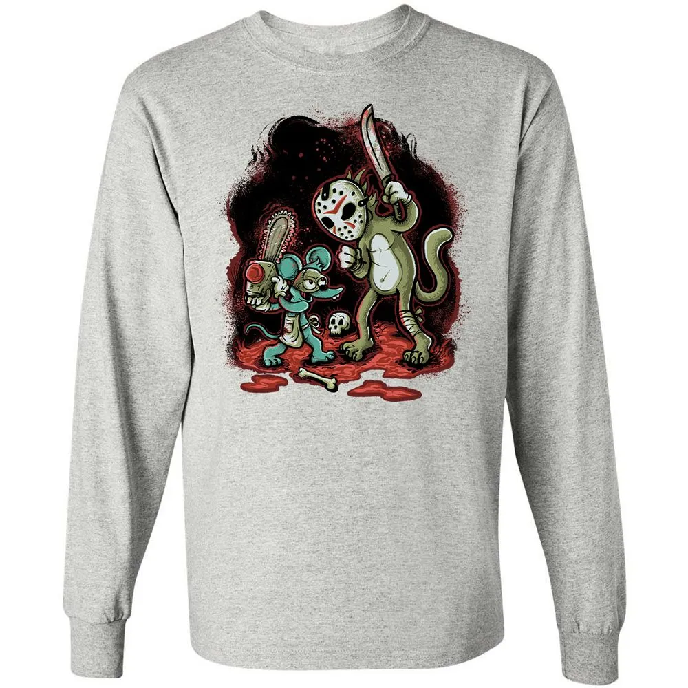 Long Sleeve T-Shirt - CNPG2ZFR - Ash - 7