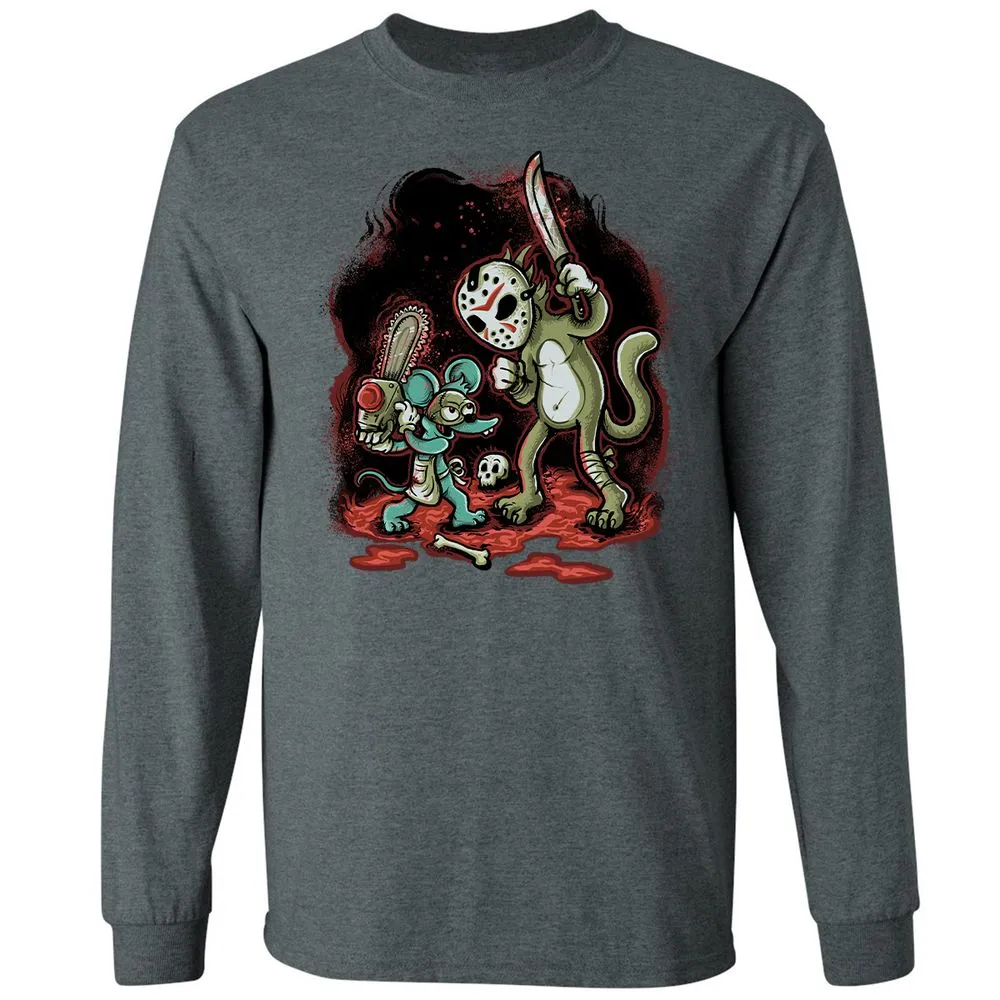 Long Sleeve T-Shirt - CNPG2ZFR - Dark Heather - 15