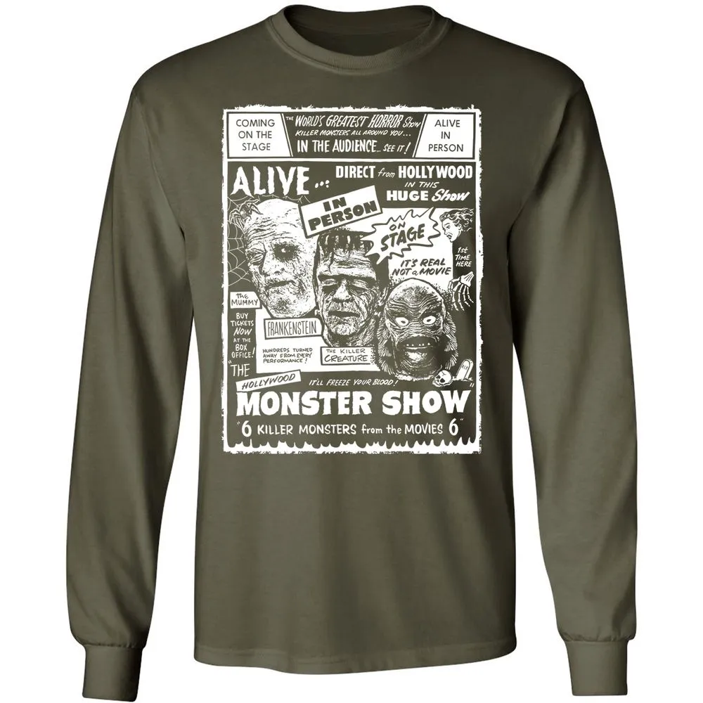 Long Sleeve T-Shirt - 2RHSZ3CL - Military Green - 16