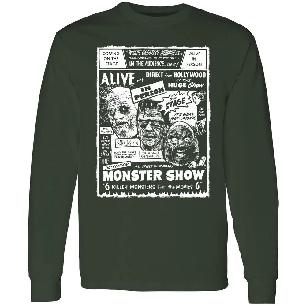 Long Sleeve T-Shirt - 2RHSZ3CL - Forest Green - 4