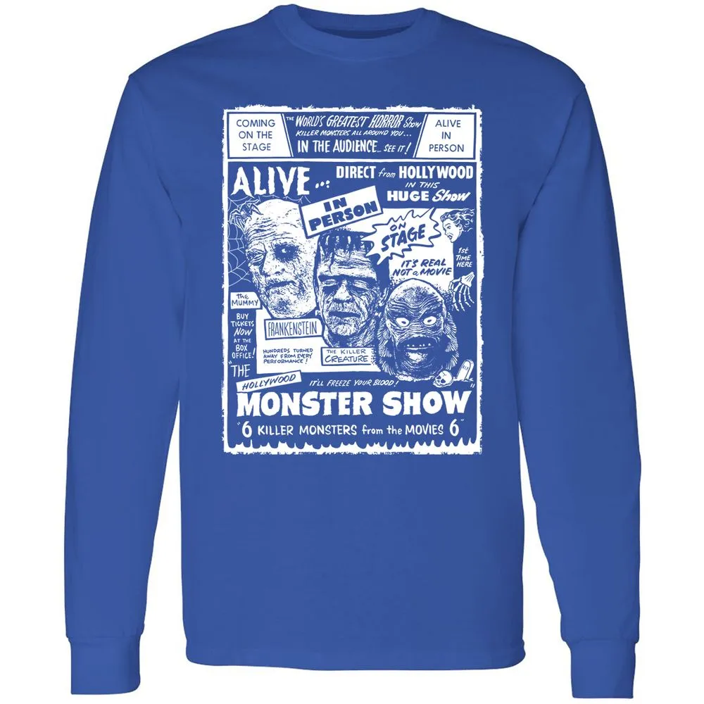 Long Sleeve T-Shirt - 2RHSZ3CL - Royal - 8
