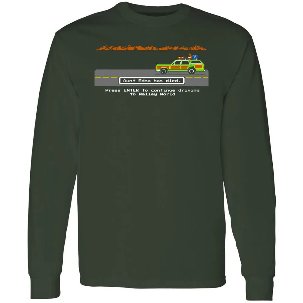 Long Sleeve T-Shirt - 3MU34587 - Forest Green - 4