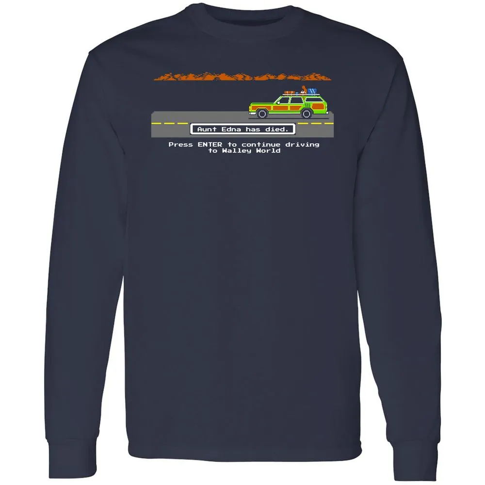 Long Sleeve T-Shirt - 3MU34587 - Navy - 2
