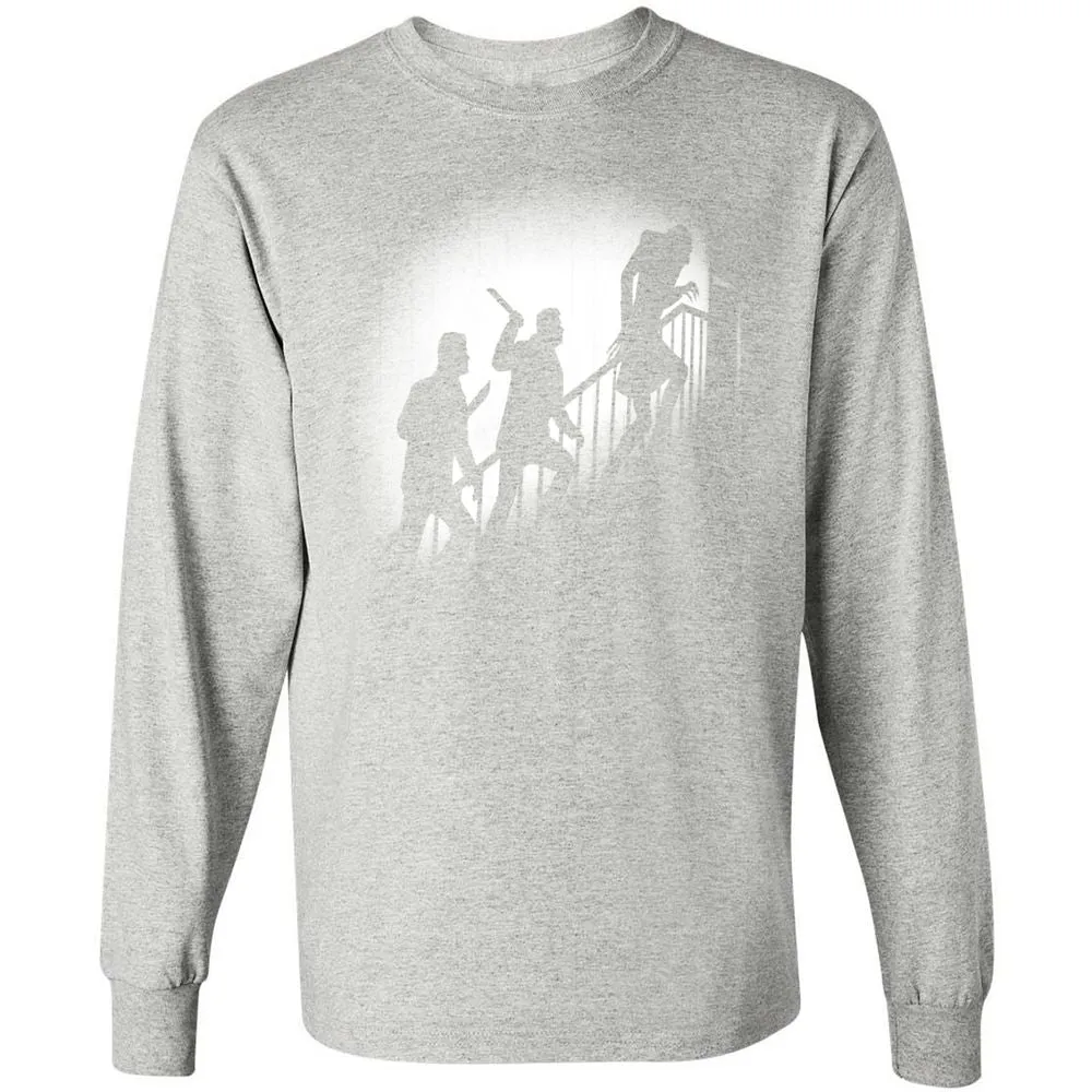 Long Sleeve T-Shirt - 1BY6L2PP - Ash - 7