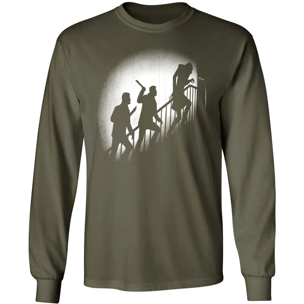 Long Sleeve T-Shirt - 1BY6L2PP - Military Green - 16