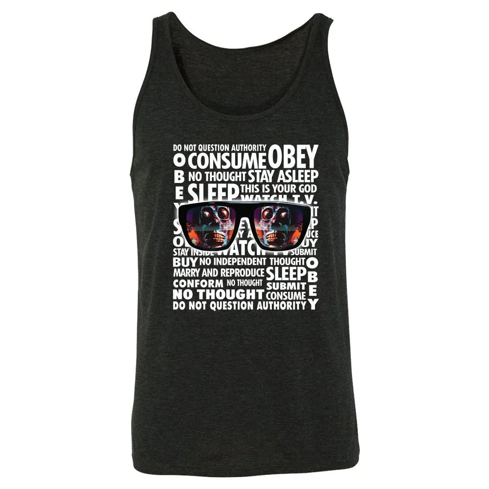Unisex Jersey Tank - 4PSWVXVN - Charcoal Black Triblend - 5