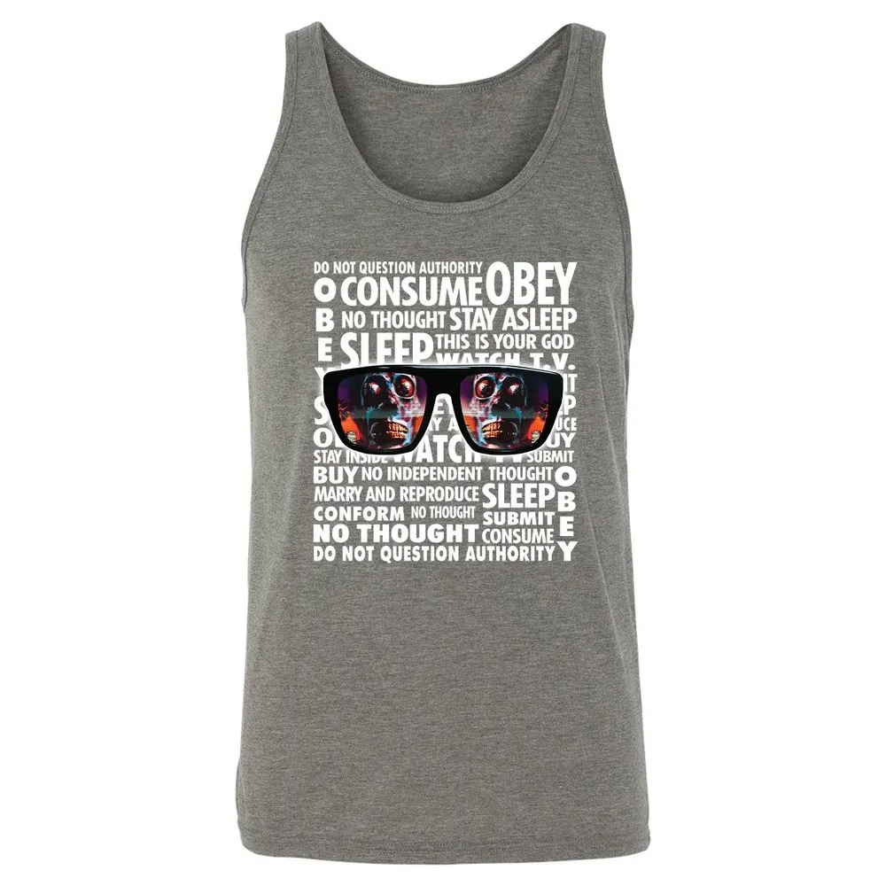 Unisex Jersey Tank - 4PSWVXVN - Grey Triblend - 8