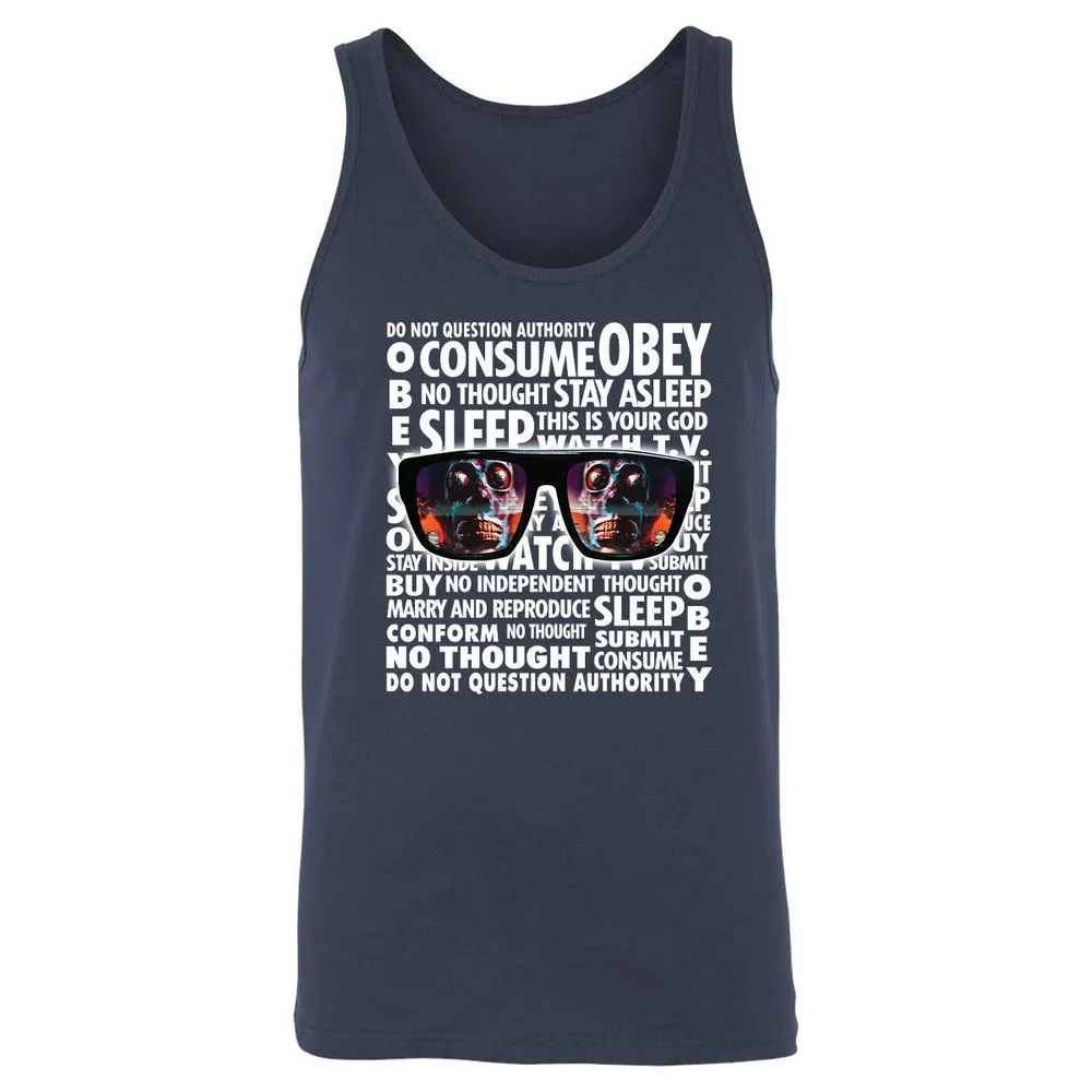 Unisex Jersey Tank - 4PSWVXVN - Navy - 2