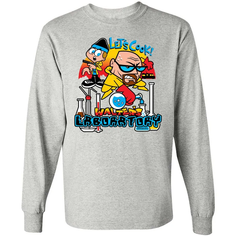 Long Sleeve T-Shirt - 4UYJHTU9 - Ash - 7