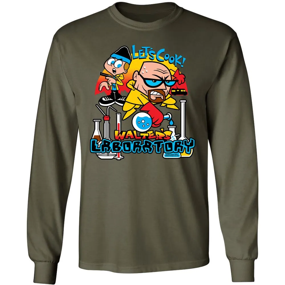Long Sleeve T-Shirt - 4UYJHTU9 - Military Green - 16