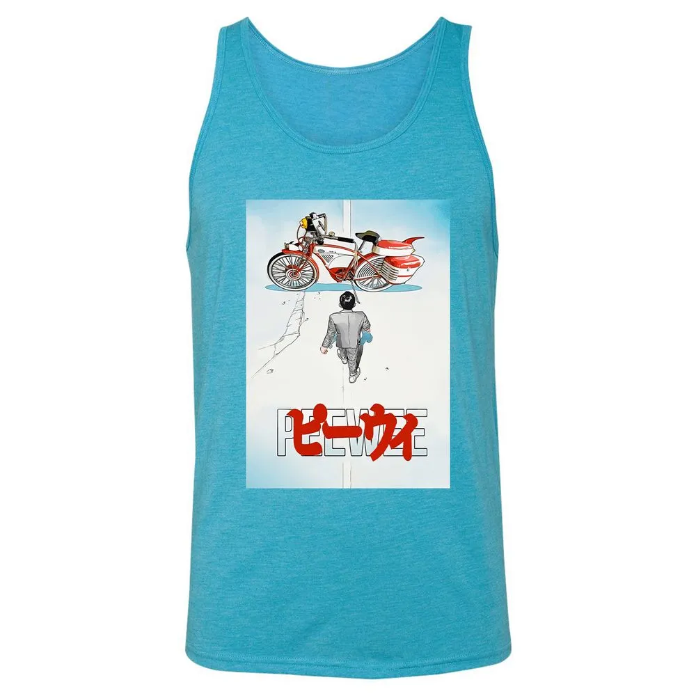 Unisex Jersey Tank - XC9KM1VA - Aqua Triblend - 3