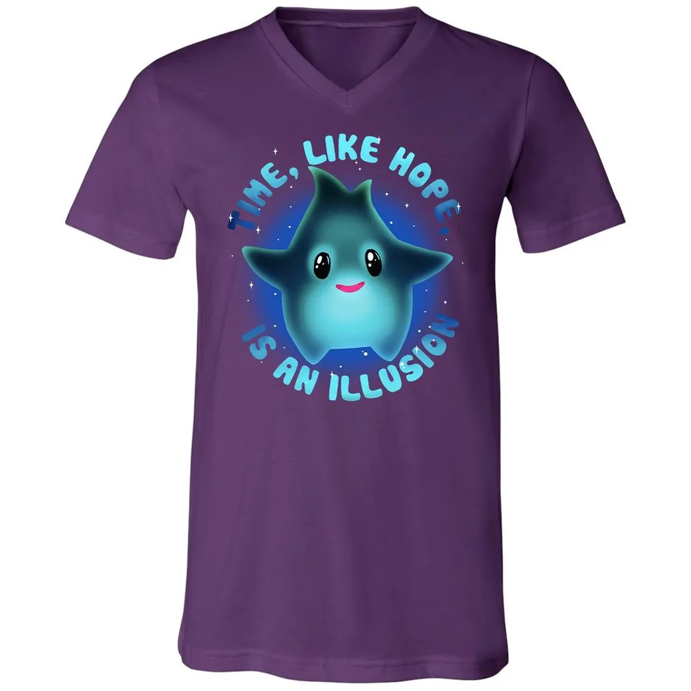 Unisex V-Neck T-Shirt - 86VDM62S - Team Purple - 9