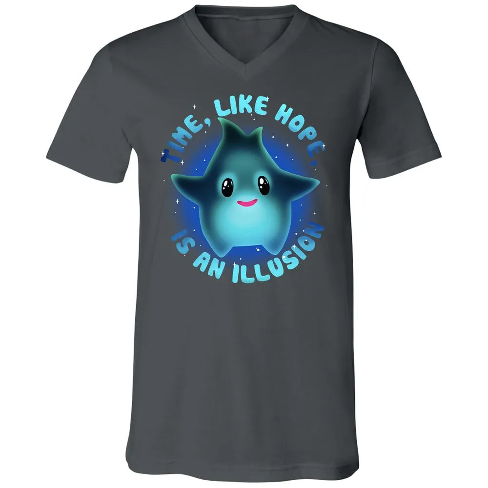 Unisex V-Neck T-Shirt - 86VDM62S - Asphalt - 12