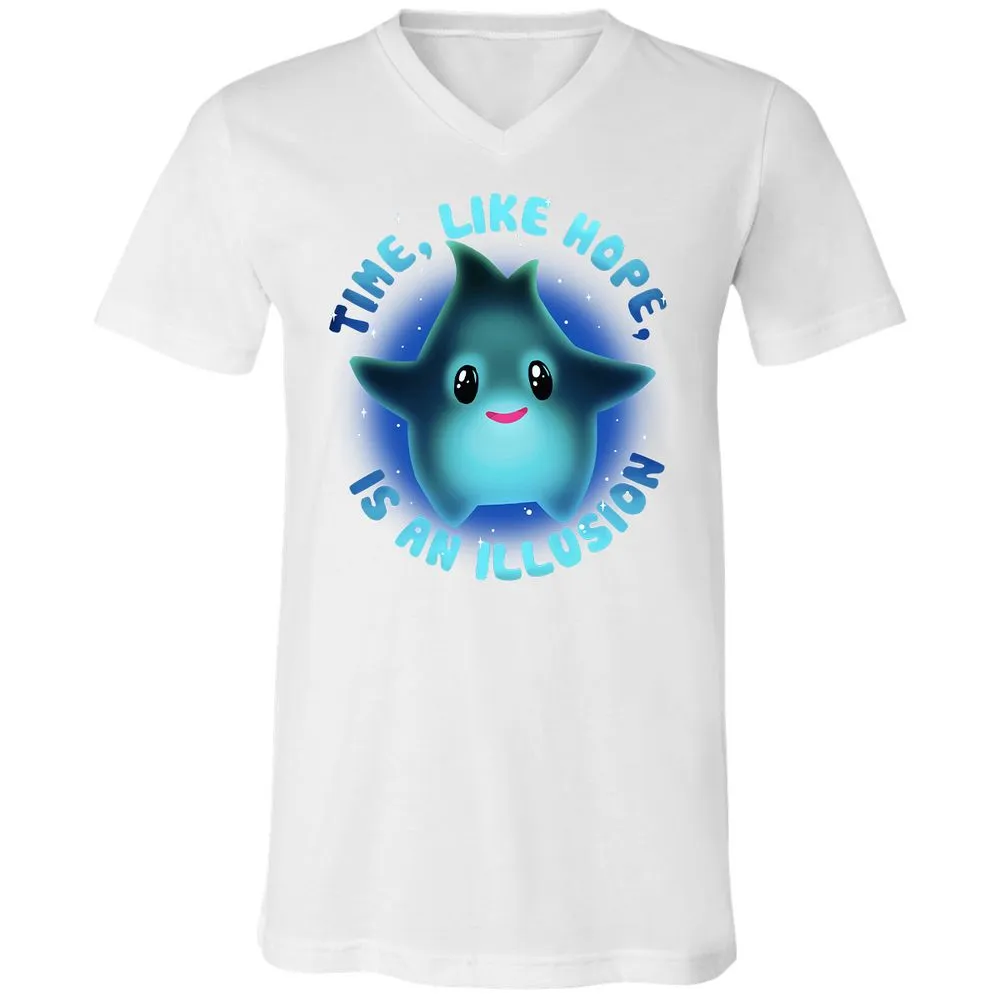 Unisex V-Neck T-Shirt - 86VDM62S - White - 5