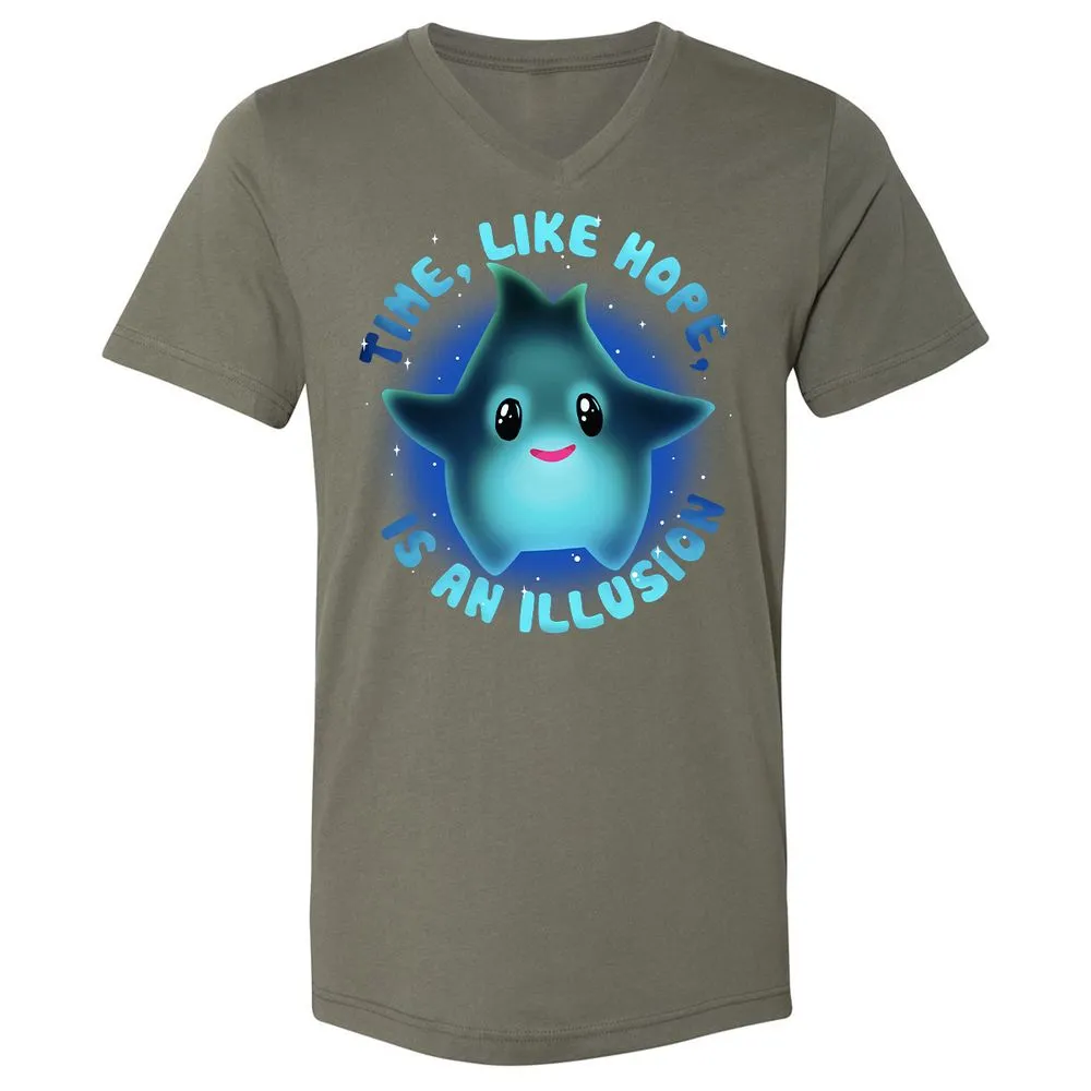Unisex V-Neck T-Shirt - 86VDM62S - Military Green - 10