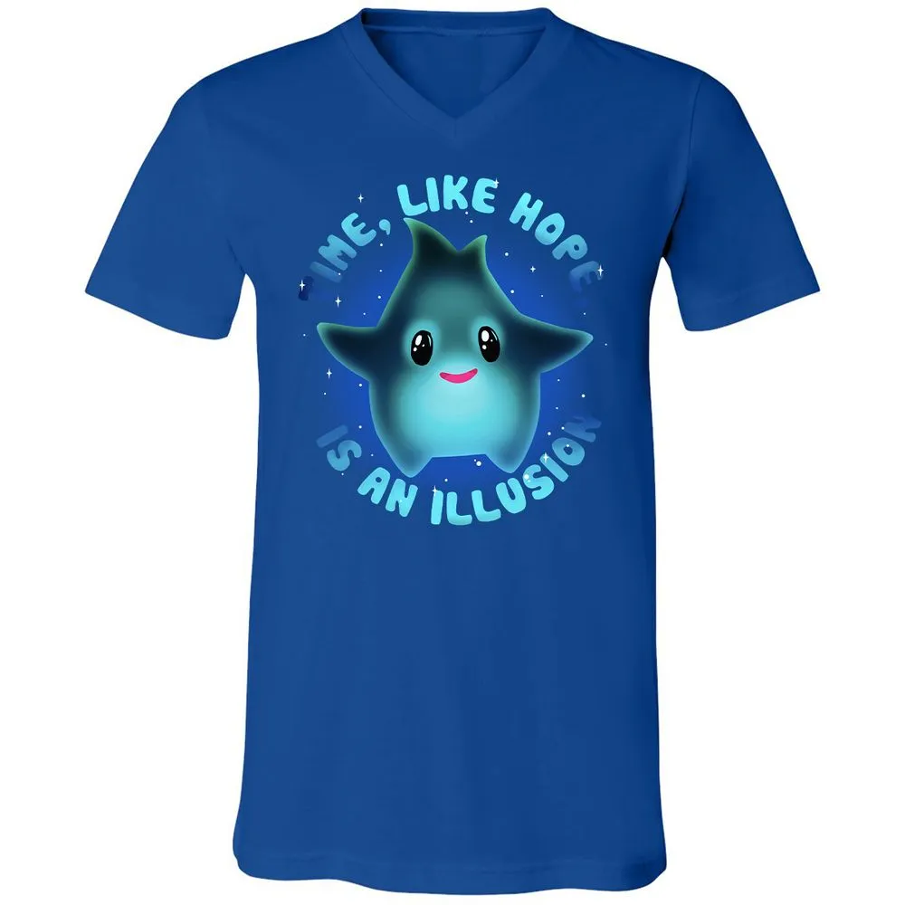Unisex V-Neck T-Shirt - 86VDM62S - True Royal - 4