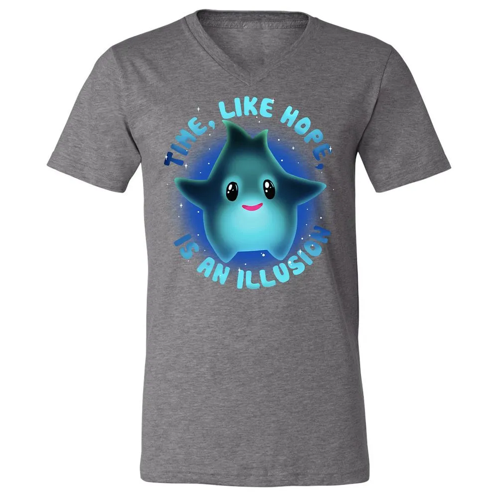 Unisex V-Neck T-Shirt - 86VDM62S - Deep Heather - 13