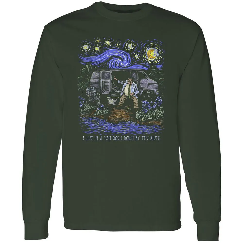 Long Sleeve T-Shirt - YQXDY422 - Forest Green - 4