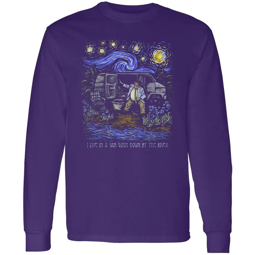 Long Sleeve T-Shirt - YQXDY422 - Purple - 13