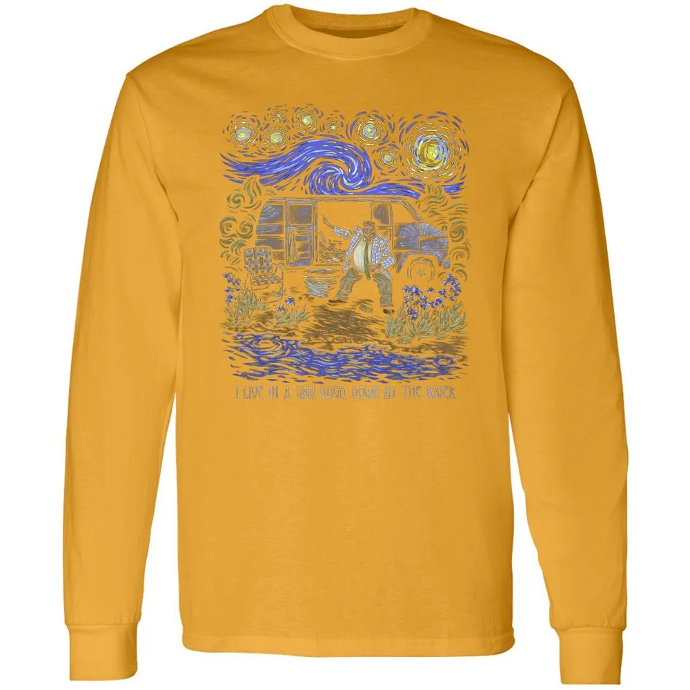 Long Sleeve T-Shirt - YQXDY422 - Gold - 9
