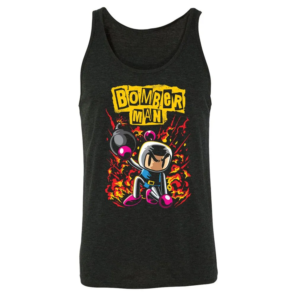 Unisex Jersey Tank - SLP543L5 - Charcoal Black Triblend - 5